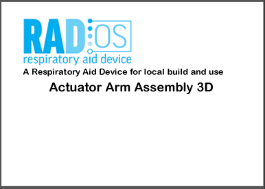 Actuator Arm Assembly 3D