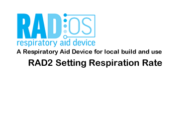 RAD2 Setting Respiration Rate