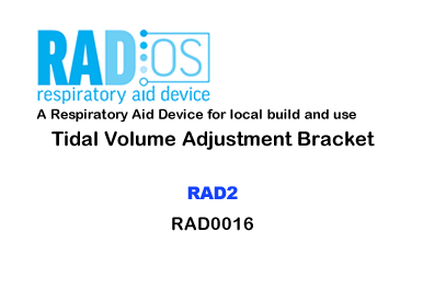 RAD2 Tidal Volume Adjustment Bracket
